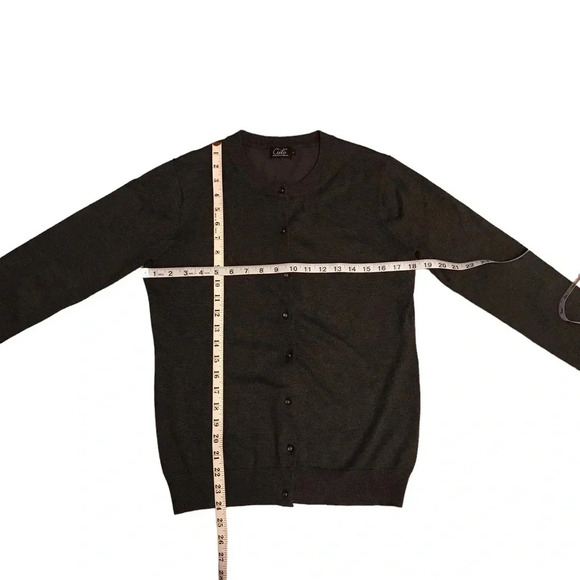 Cielo Sweaters - Grey Cardigan Sweater by Cielo Designed in California